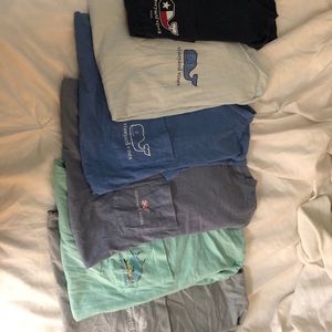6 BARELY WORN VINEYARD VINES TSHIRTS ($240 Value!)